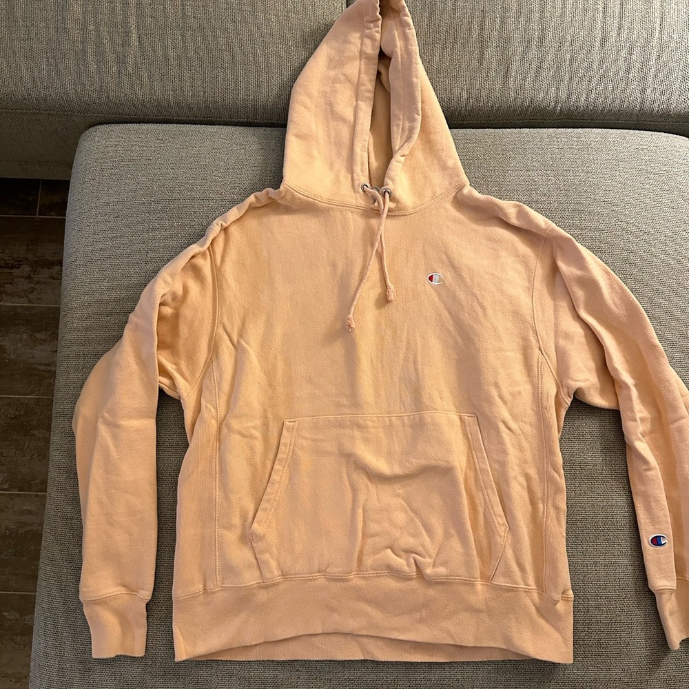 Champion Light Orange Hoodie